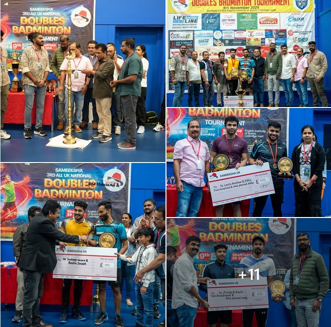 2025, മൂന്നാമത് നാഷണൽ ബാഡ്മിന്റൺ ടൂർണ്ണമെന്റ് വിജയകരമായി സമാപിച്ചു