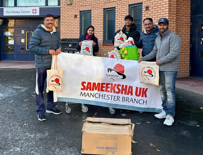 Sameeksha Manchester Unit’s Share and Care project